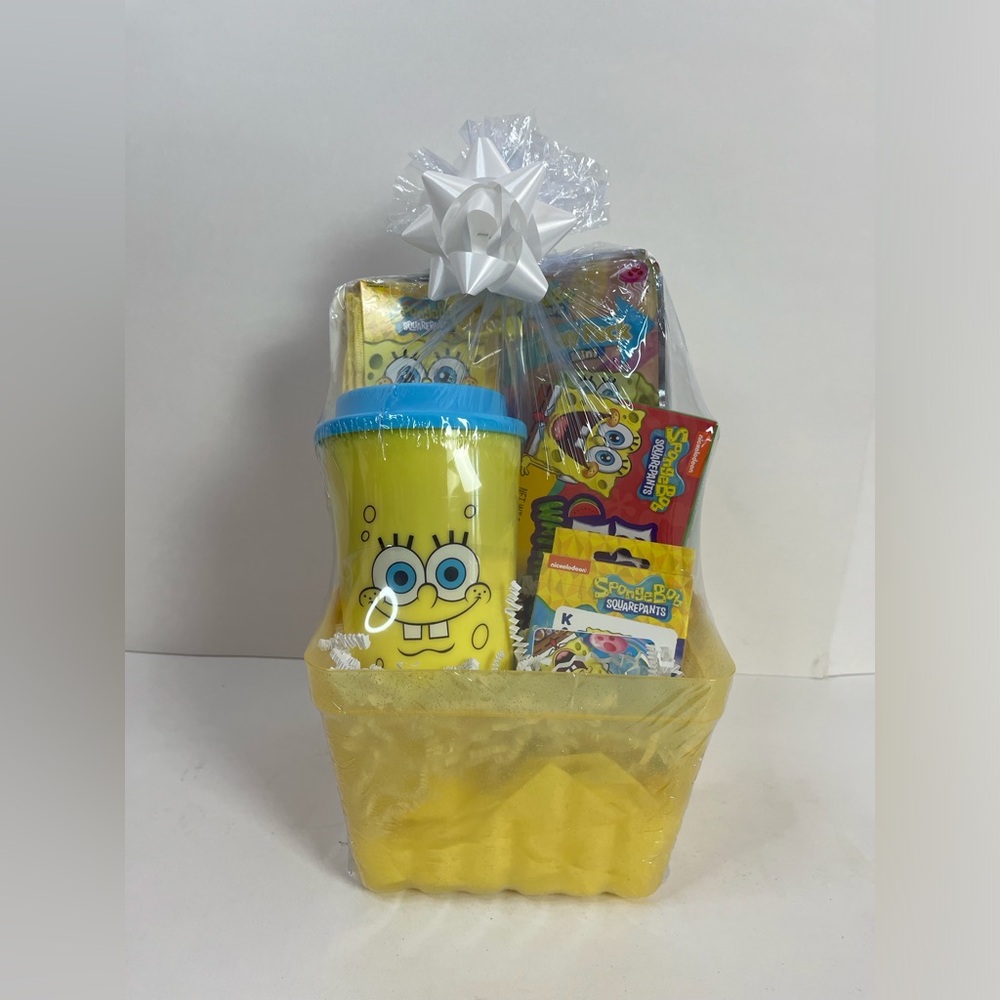 SpongeBob themed Easter Gift Basket